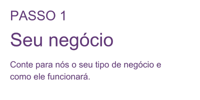 1° Passo
